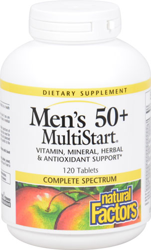 Natural Factors Men's 50+ MultiStart