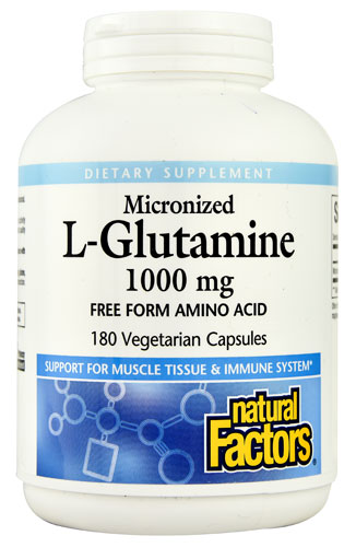 Natural Factors Micronized L-Glutamine