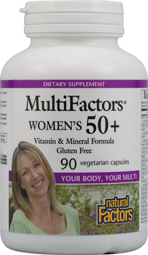 Natural Factors MultiFactors Women's 50+ Formula