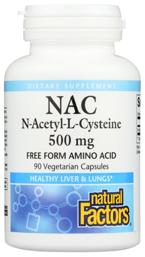 Natural Factors NAC N-Acetyl-L-Cysteine