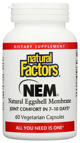 Natural Factors NEM Natural Eggshell Membrane