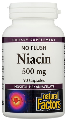 Natural Factors No Flush Niacin