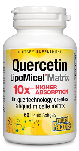 Natural Factors Quercetin LipoMicel Matrix