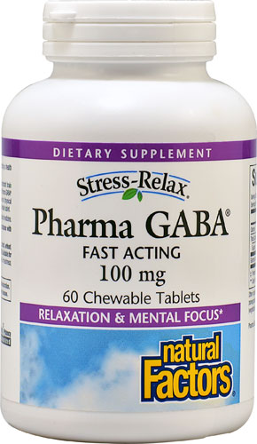 Natural Factors Stress-Relax® Pharma GABA™