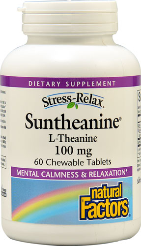 Natural Factors Stress-Relax® Suntheanine® L-Theanine