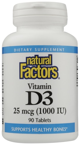 Natural Factors Vitamin D3