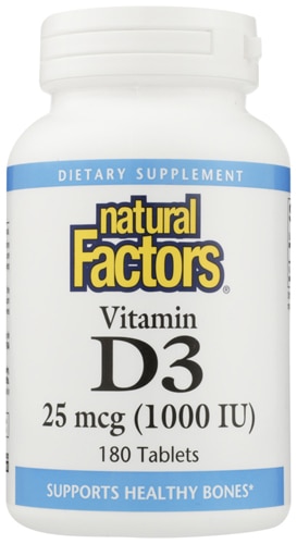 Natural Factors Vitamin D3