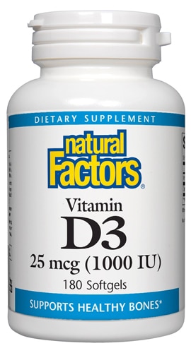 Natural Factors Vitamin D3