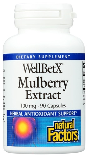 Natural Factors WellBetX® Mulberry Extract