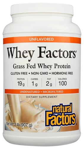 Natural Factors Whey Factors Unflavored