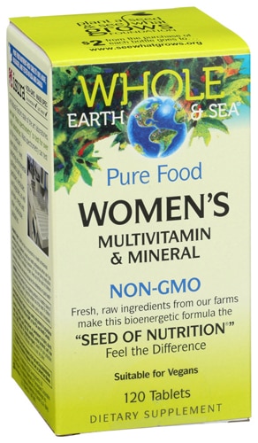 Natural Factors Whole Earth & Sea® Women's Multivitamin & Mineral