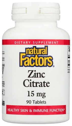 Natural Factors Zinc Citrate