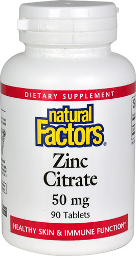 Natural Factors Zinc Citrate