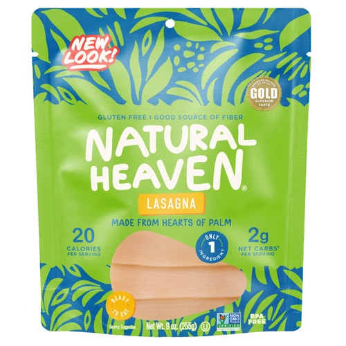Natural Heaven Hearts of Palm Gluten Free Lasagna
