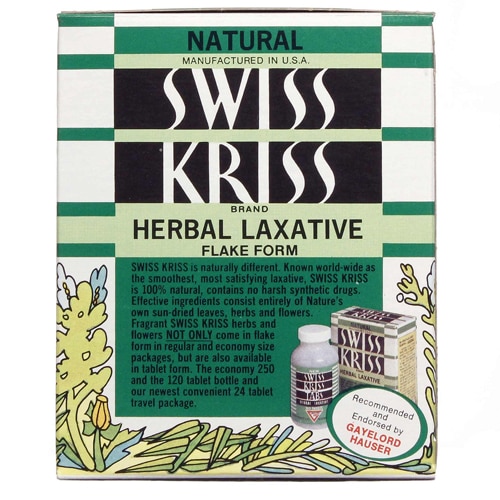 Natural Swiss Kriss Herbal Laxative Flake Form