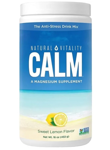 Natural Vitality Calm A Magnesium Supplement Sweet Lemon