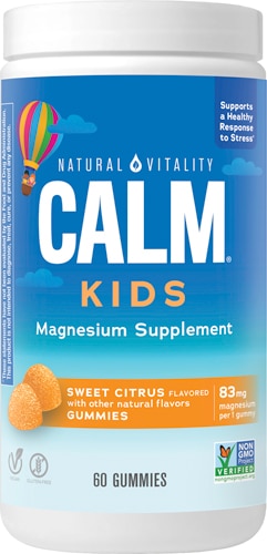 Natural Vitality Calm Kids Magnesium Sweet Citrus