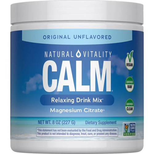 Natural Vitality Calm Magnesium Citrate Drink Powder Unflavored