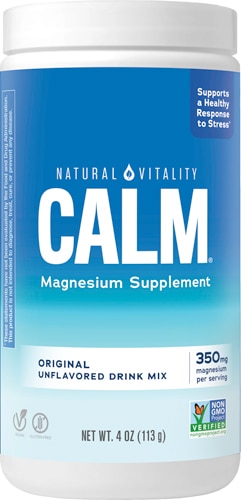 Natural Vitality Calm Magnesium Drink Powder Unflavored