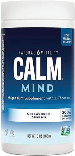 Natural Vitality Calm Mind Powder Unflavored