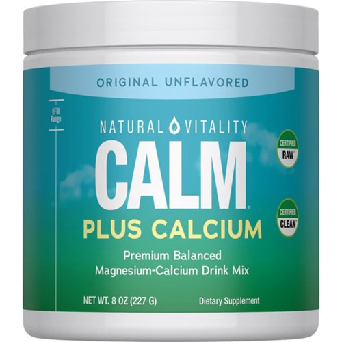Natural Vitality Calm Plus Calcium Magnesium Drink Mix Original