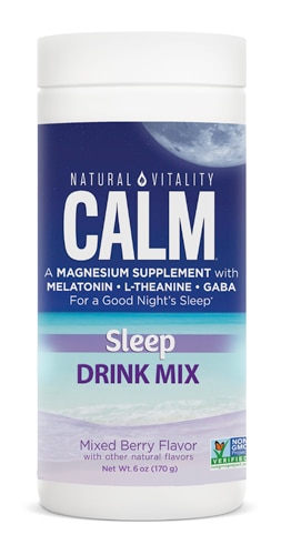 Natural Vitality Calm Sleep Drink Mix Mixed Berry