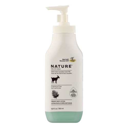 Nature By Canus Creamy Goat's Milk Body Lotion Fragrance Free