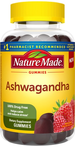 Nature Made Ashwagandha Gummies Mixed Berry