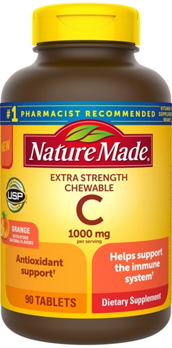 Nature Made Chewable Vitamin C Extra Strength Orange