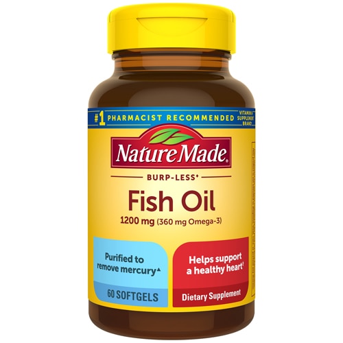 Nature Made Fish Oil Burp-Less