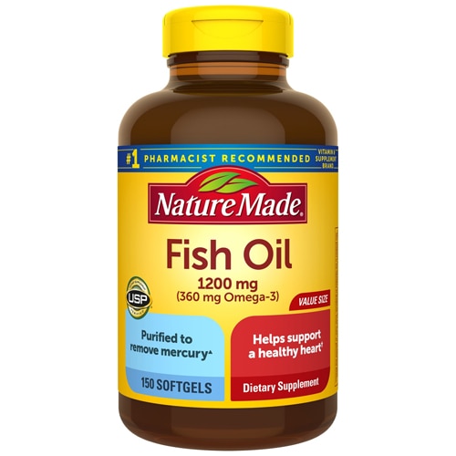 Nature Made Fish Oil and Omega - 3