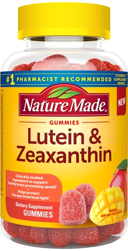 Nature Made Lutein and Zeaxanthin Gummies Mango