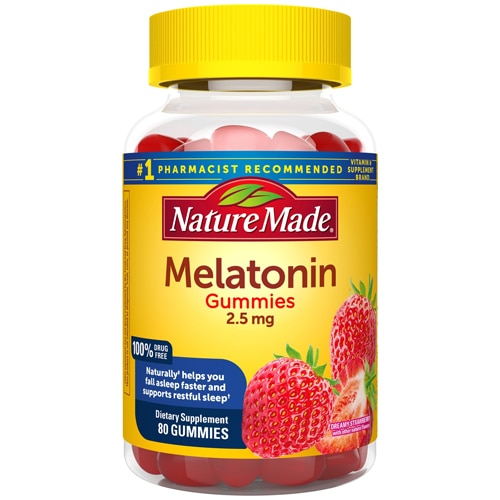 Nature Made Melatonin Adult Gummies Strawberry