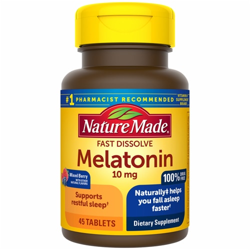 Nature Made Melatonin Fast Dissolve Mixed Berry