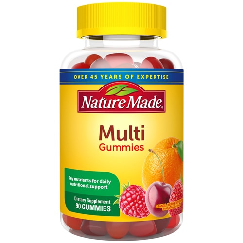 Nature Made Multi Adult Gummies Assorted Fruit