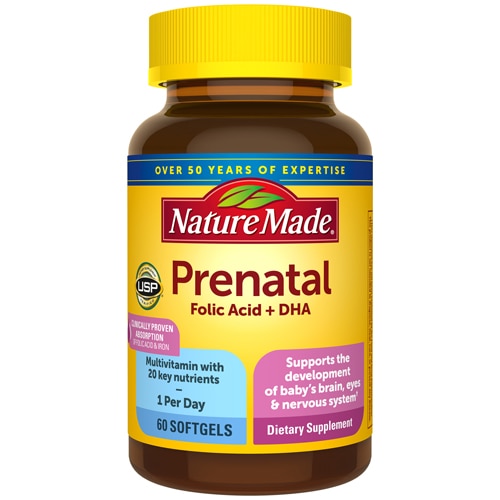 Nature Made Prenatal Folic Acid + DHA