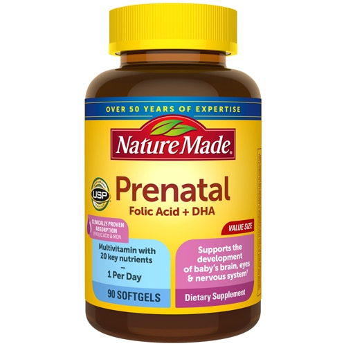 Nature Made Prenatal Multivitamin Plus DHA