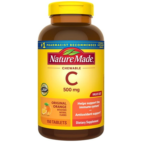 Nature Made Vitamin C Chewable Orange