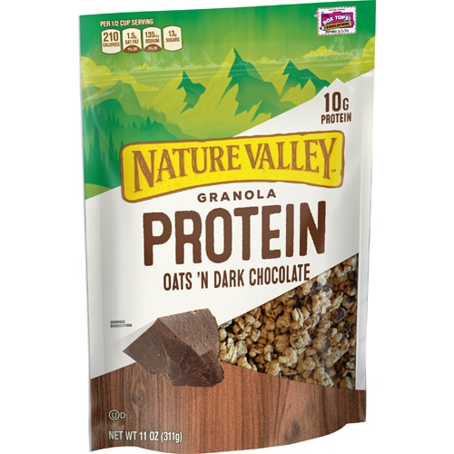 Nature Valley Protein Granola Cereal Oats & Dark Chocolate