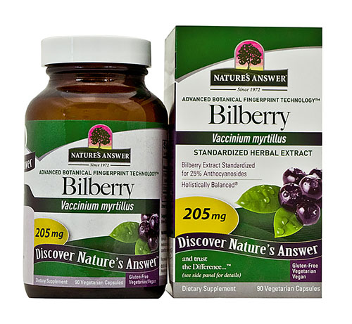 Nature's Answer Bilberry Extract