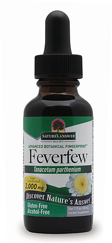 Nature's Answer Feverfew Leaf Alcohol Free