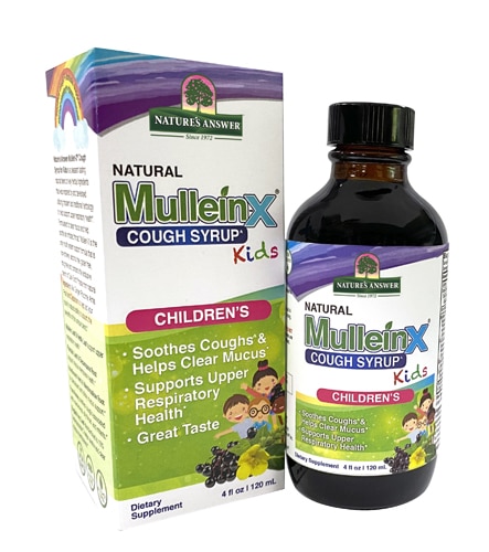 Nature's Answer Kids Mullein-X Natural Cough Syrup