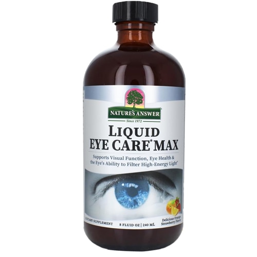 Nature's Answer Liquid Eye Care Max Orange Strawberry