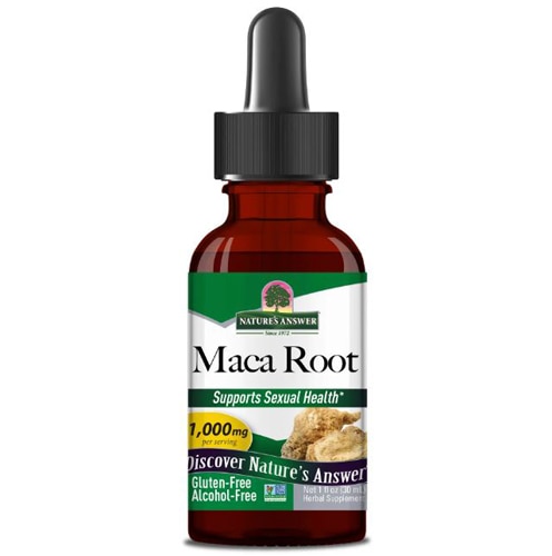 Nature's Answer Maca Root Liquid Extract Alcohol Free