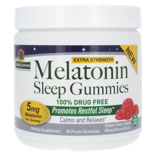 Nature's Answer Melatonin Sleep Gummies Mixed Berry