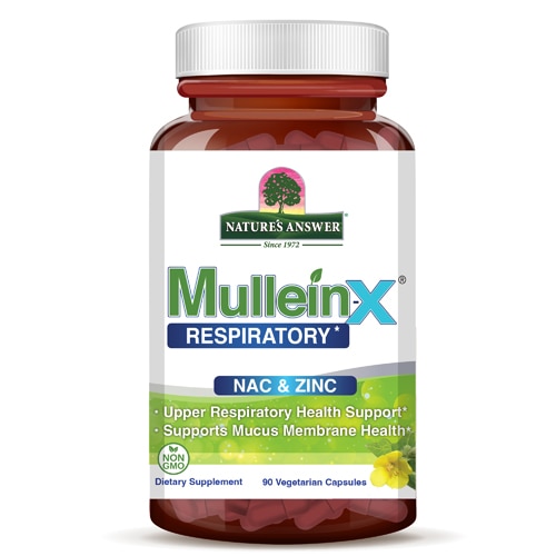 Nature's Answer Mullein-X Respiratory NAC & Zinc