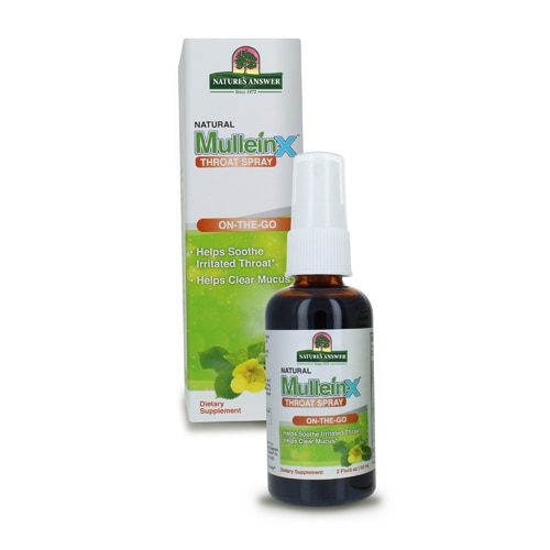 Nature's Answer Mullein-X Throat Spray