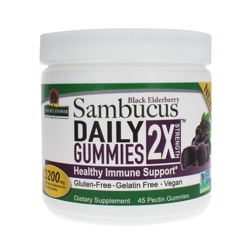 Nature's Answer Sambucus Daily Gummies 2X Strength™