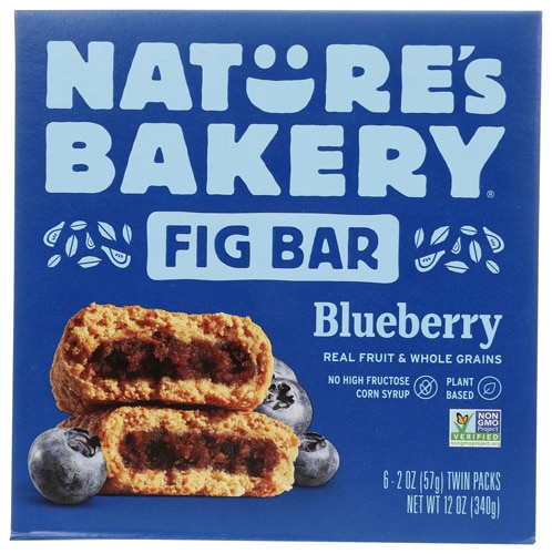 Nature's Bakery Whole Grain Fig Bar Blueberry