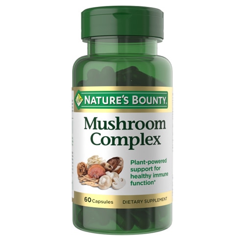 Nature's Bounty Advanced Mushroom Complex Capsules